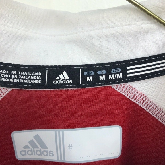 Nebraska Huskers Adidas Polo Shirt Size Medium - Picture 5 of 5